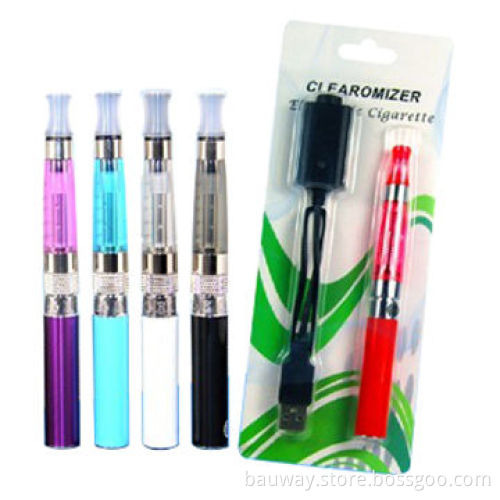 E cigarette CE4/CE5/CE8/CE9 Colorful Clearomizers, Long Wick SS Mesh Coil Replaceable